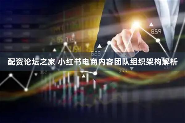 配资论坛之家 小红书电商内容团队组织架构解析